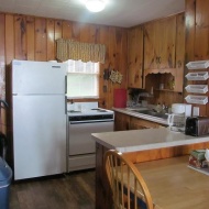 Cabin 1 kitchen